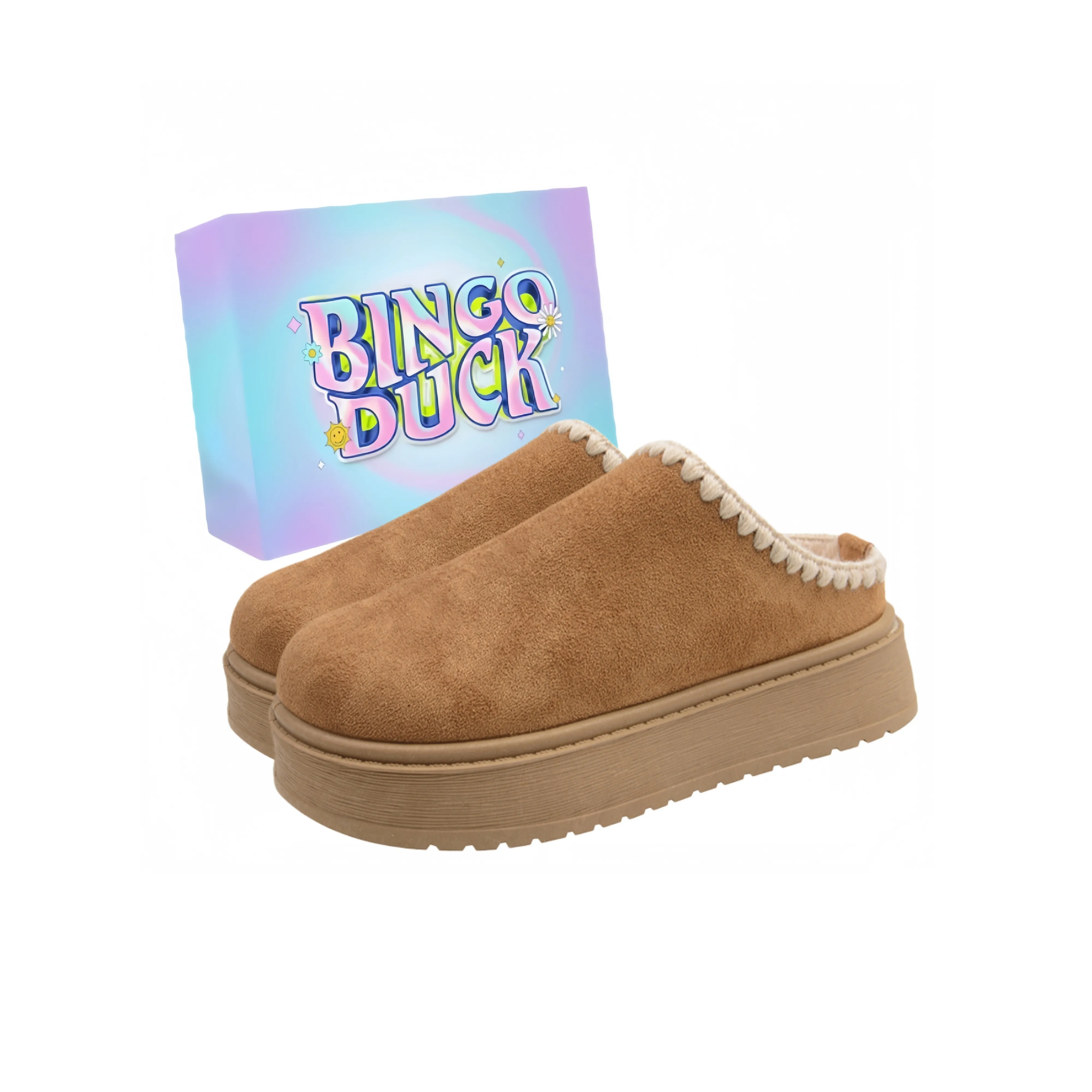 BINGO DUCK Домашние тапочки Женские