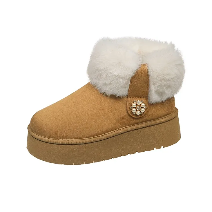 Rutai Короткий Модный Сноубутсы Женские