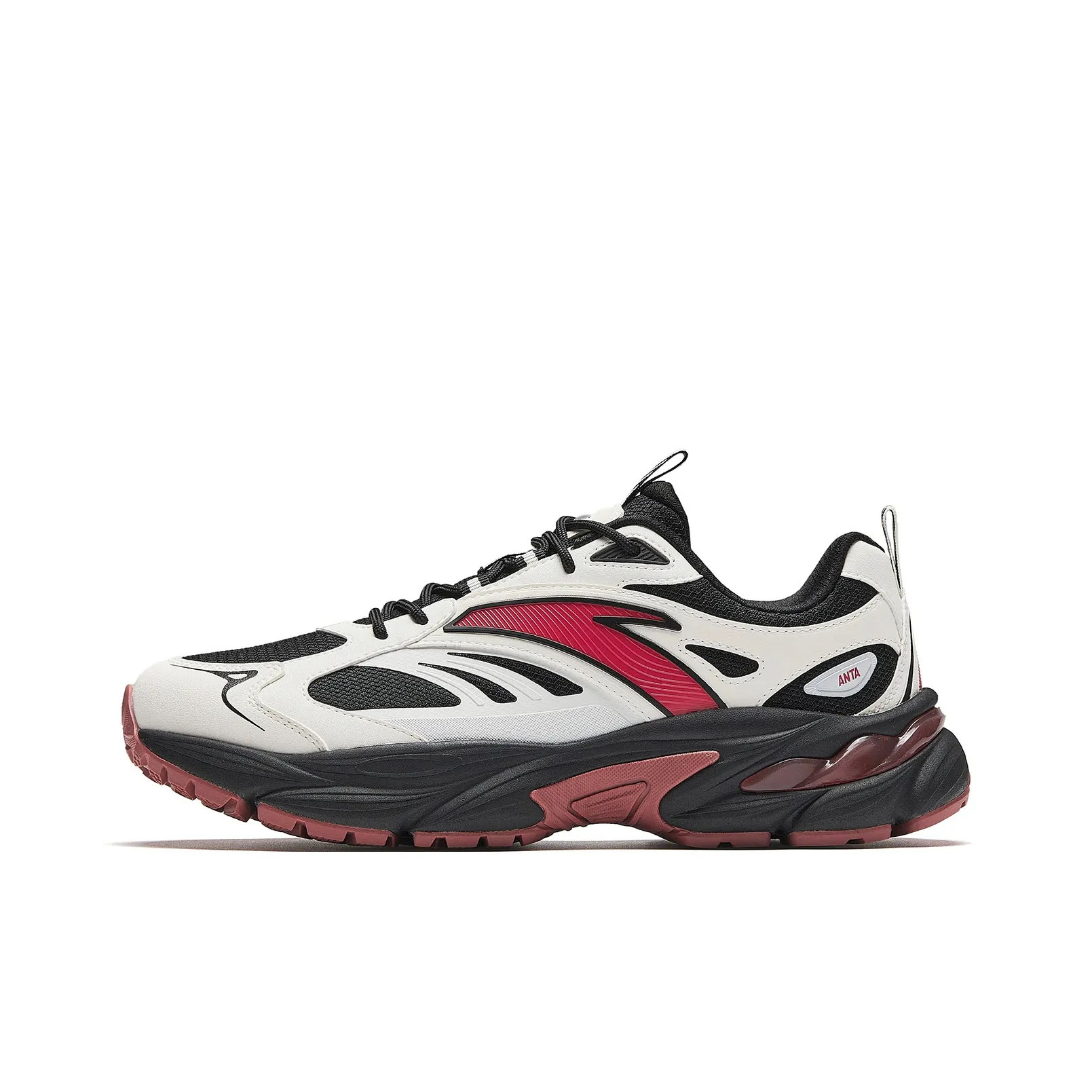 Anta Универсальная Повседневная Обувь Мужская Айвори Белый Основной Черный Пыльно-Красный