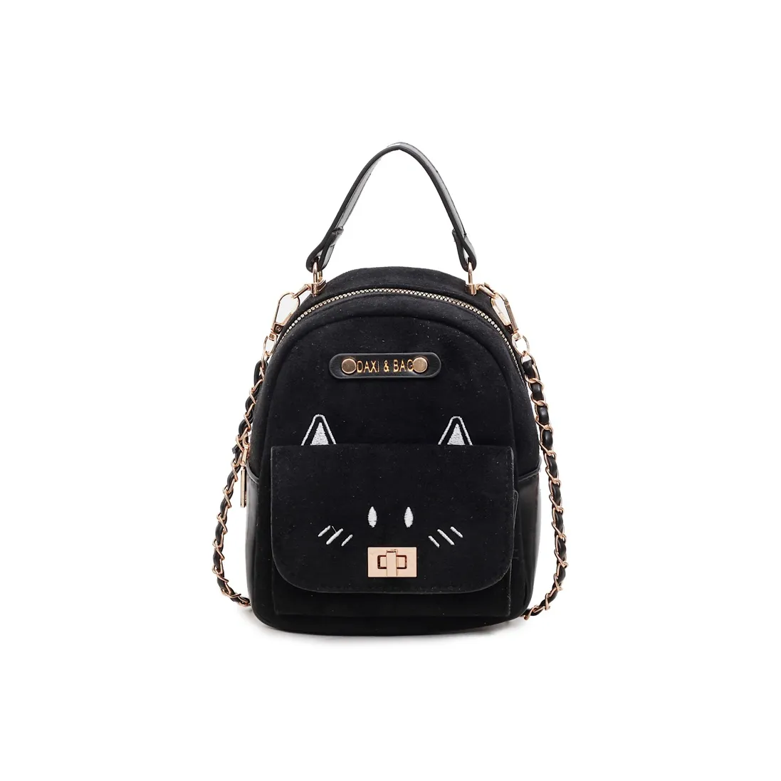 BRABOSTON ПУ (полиуретан) Рюкзак Стандартный Унисекс Черный Коричневый Кофейный Леопардовый С принтом