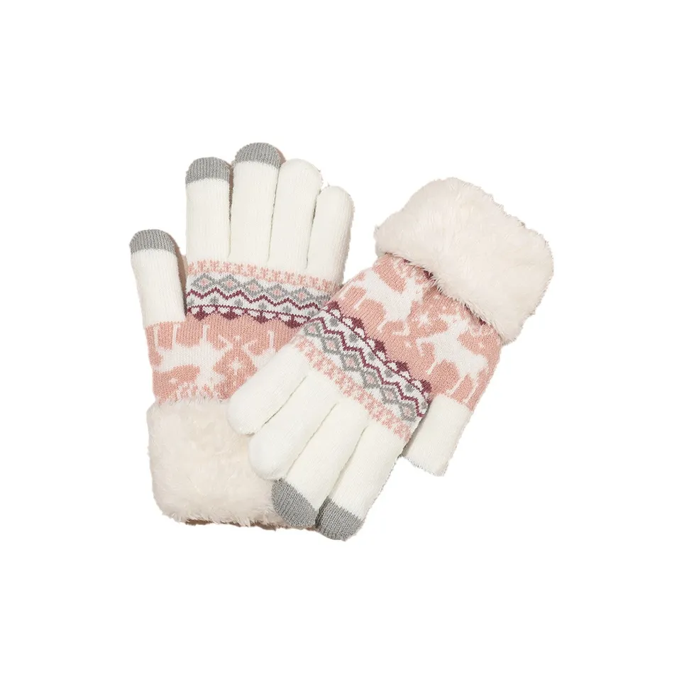 FOSS PHIL Полиэстер Трикотаж Перчатки Женские