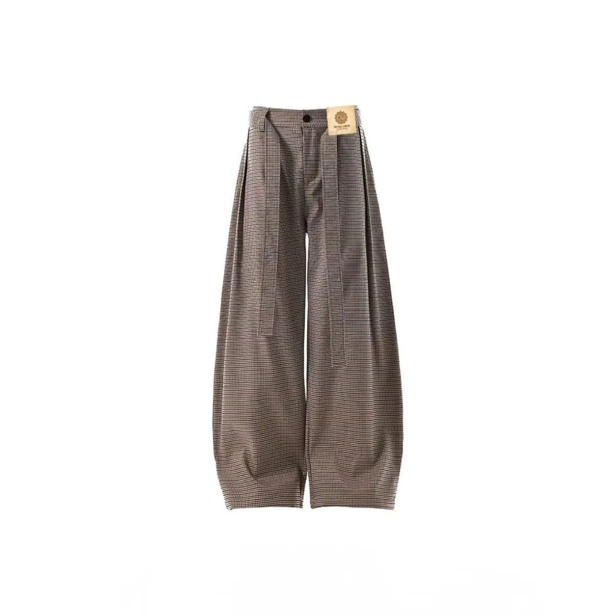 WUHA CREW Коричневый Унисекс Повседневные Штаны