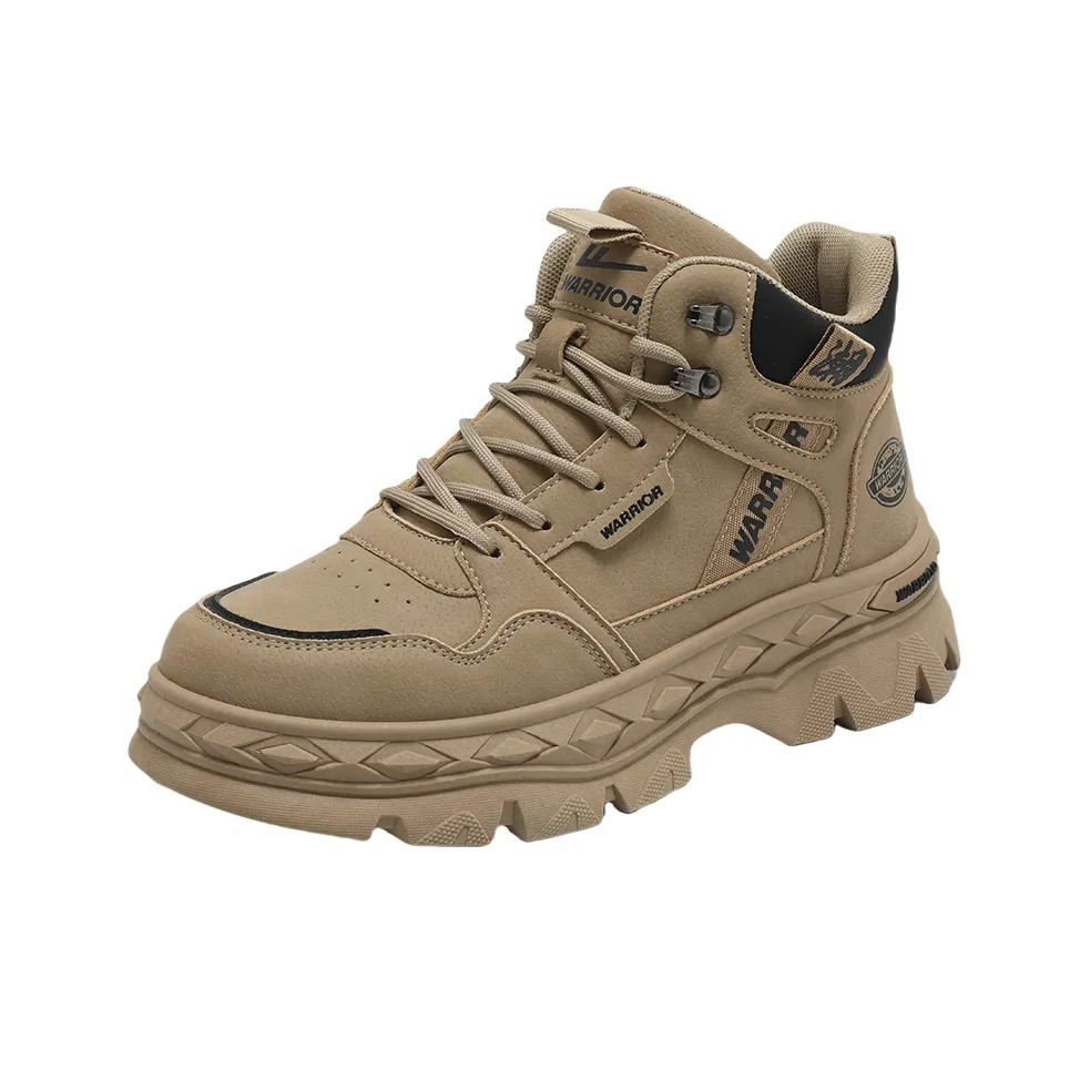 Warrior Модный тренд Платформа Увеличение Высоты Мартин Ботинок Мужской