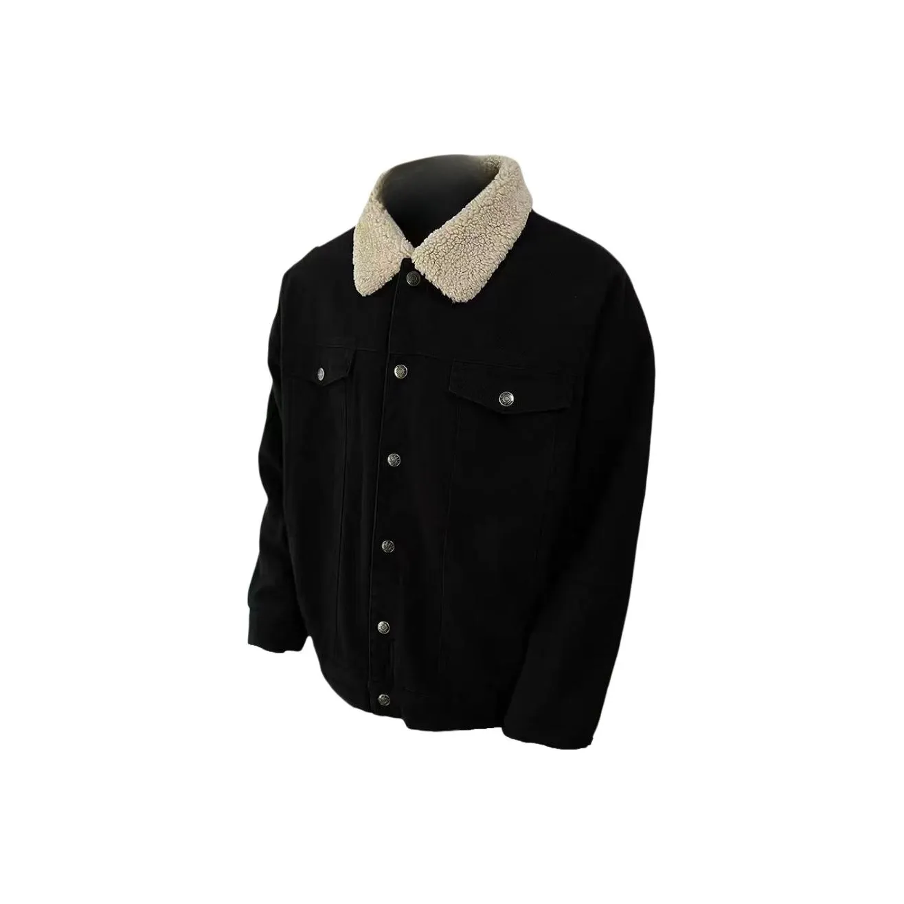 CORNILOT Черный Шерпа Унисекс Пуховики