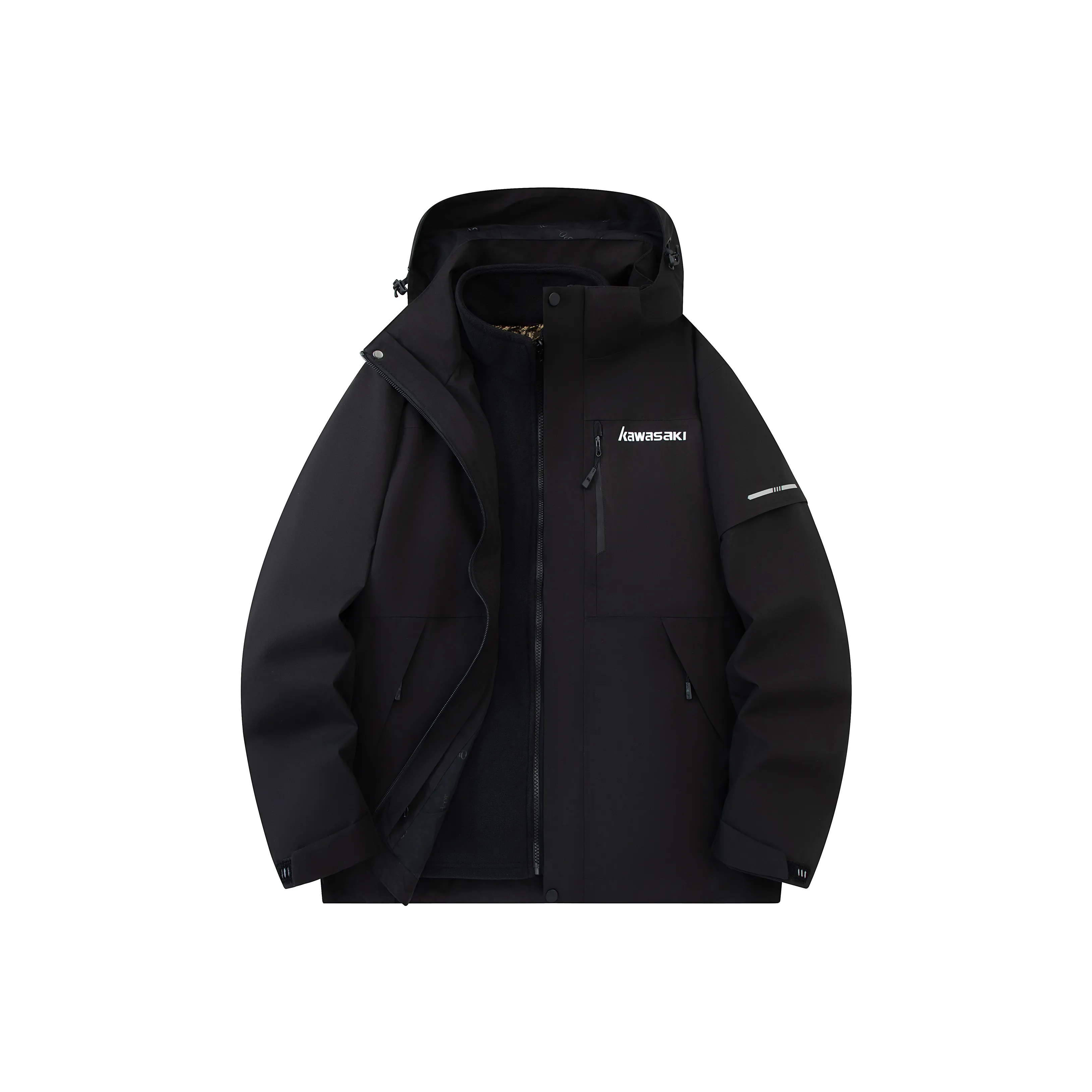 Kawasaki Городская жизнь Путешествие Коммутирование Водонепроницаемый Ветрозащитный And Защита от ультрафиолета Ветровка Унисекс