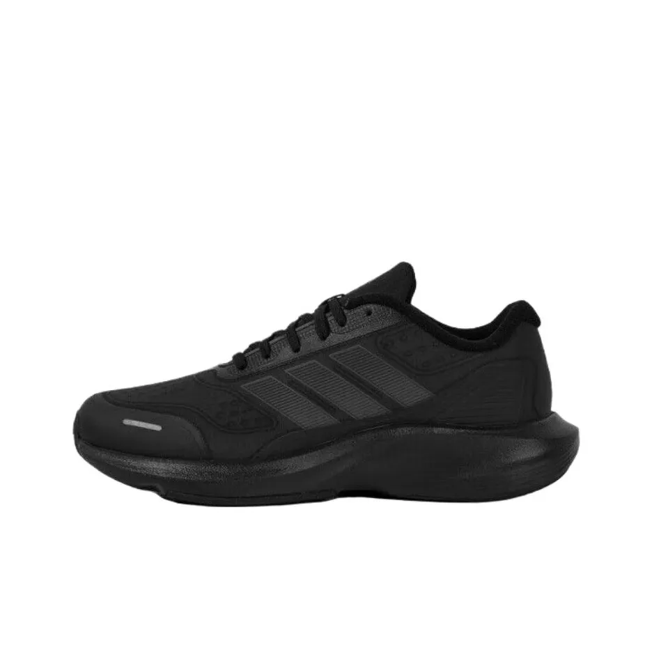Adidas All Day Essential Амортизация Устойчивый к истиранию Дышащие Беговые кроссовки Унисекс Черный