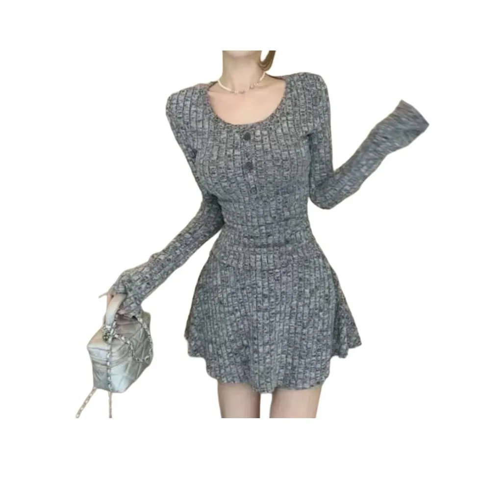 TENNE GIRL Длинное платье с длинными рукавами женское