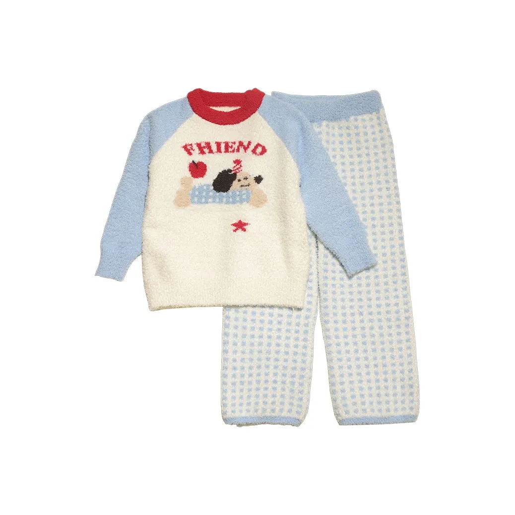Chiaus Девочки Домашняя одежда Зимний Плюшевый Наборы одежды для детей