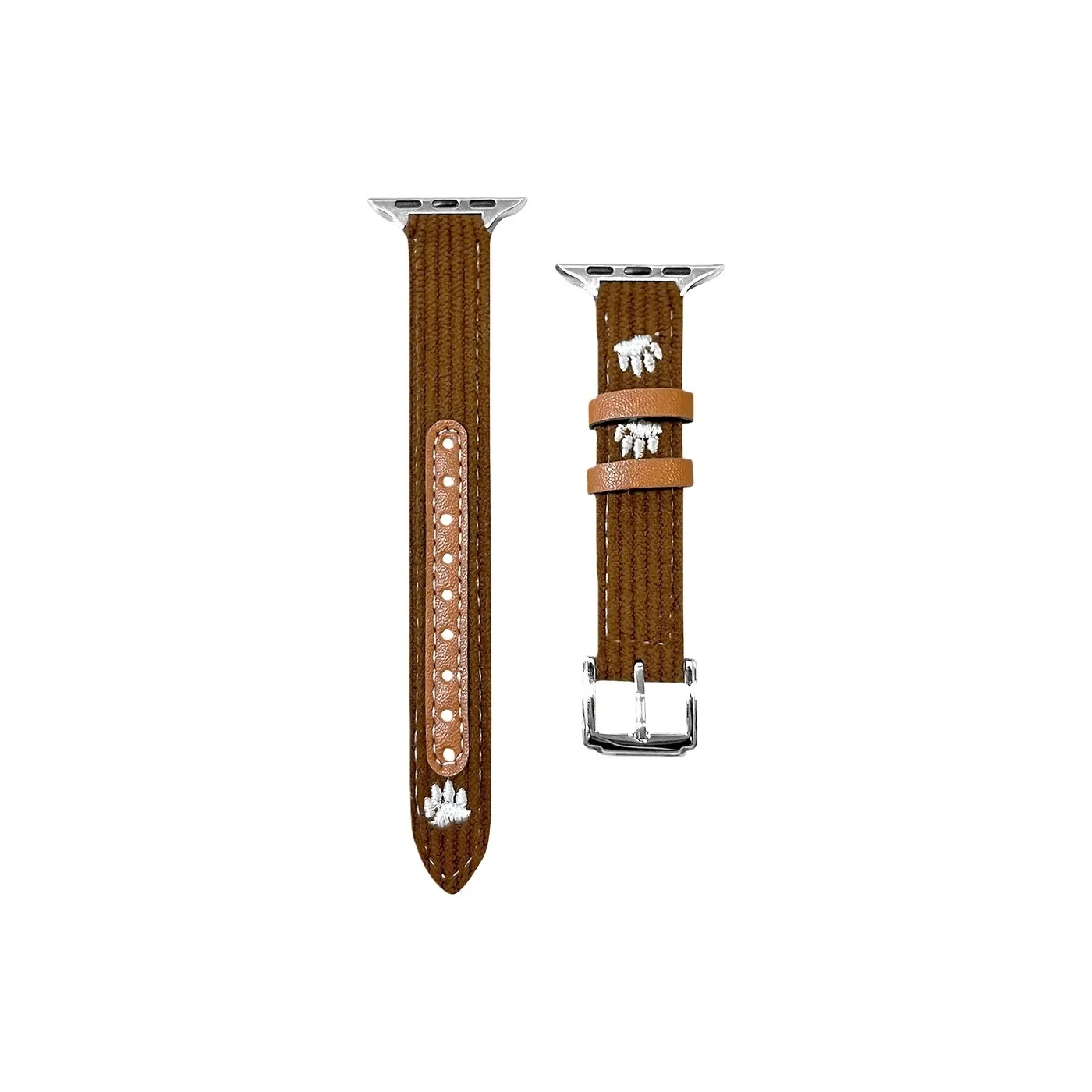 Vobafe Ремень Совместимость с Apple Вельвет Кожа Материал