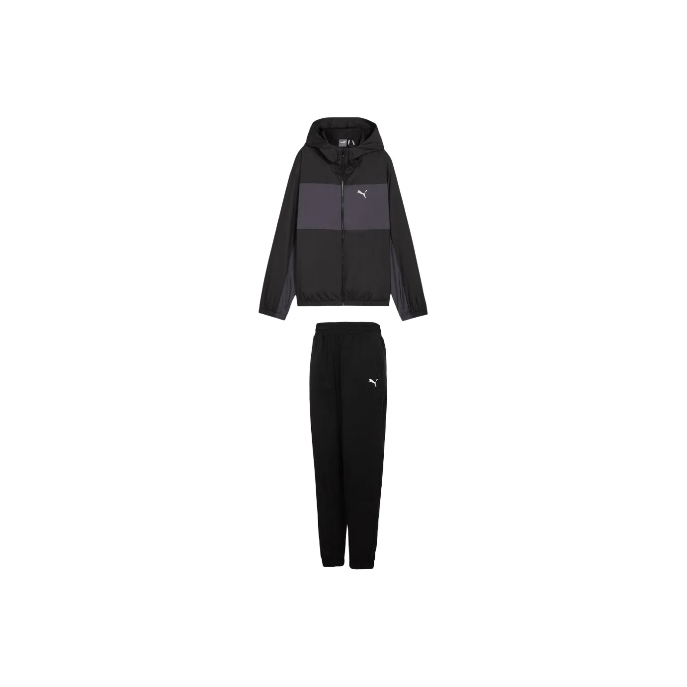 PUMA Комплект Черный Топ + Черный Низ Женские Повседневные Костюмы