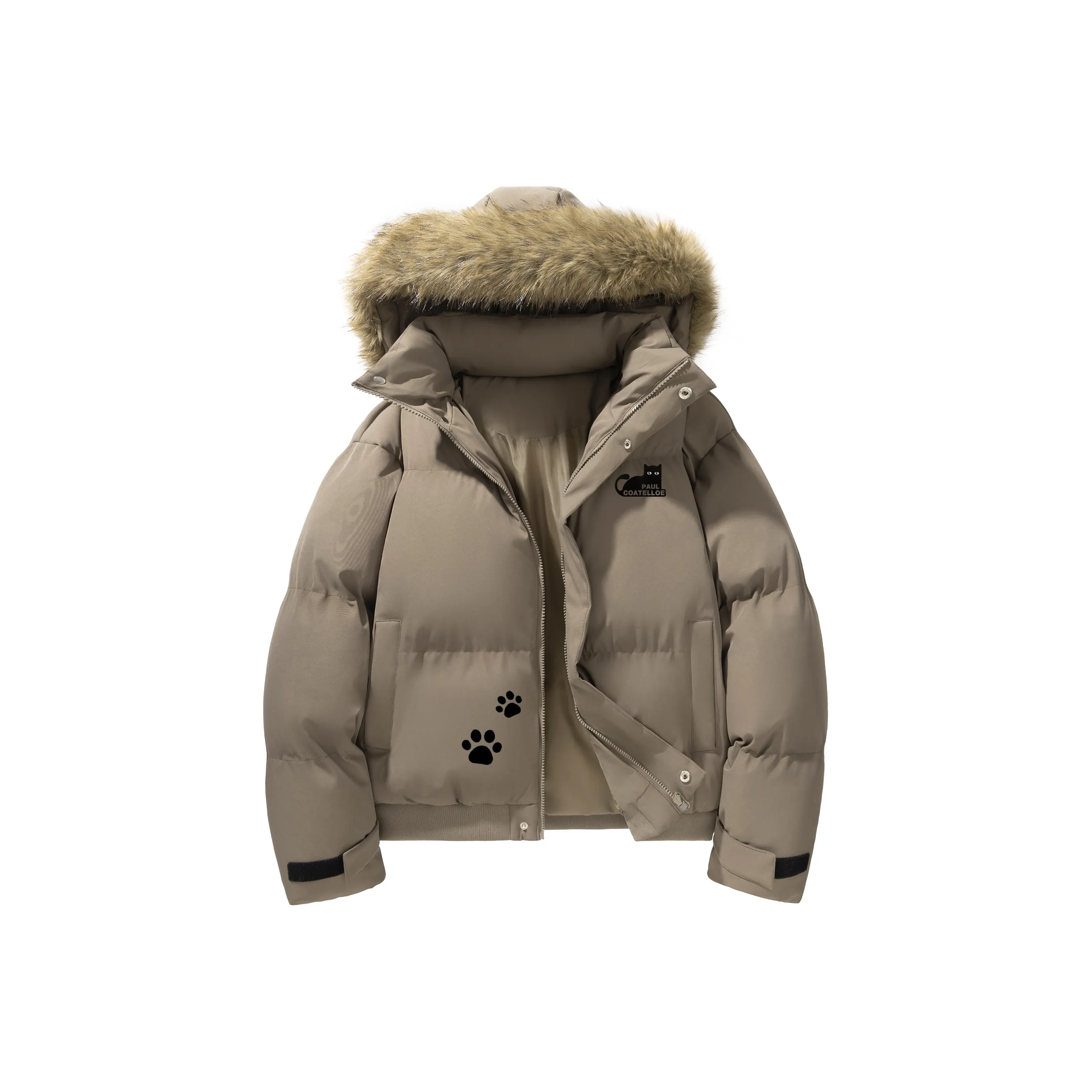 PAUL COSTELLOE Хлопковый пуховик унисекс