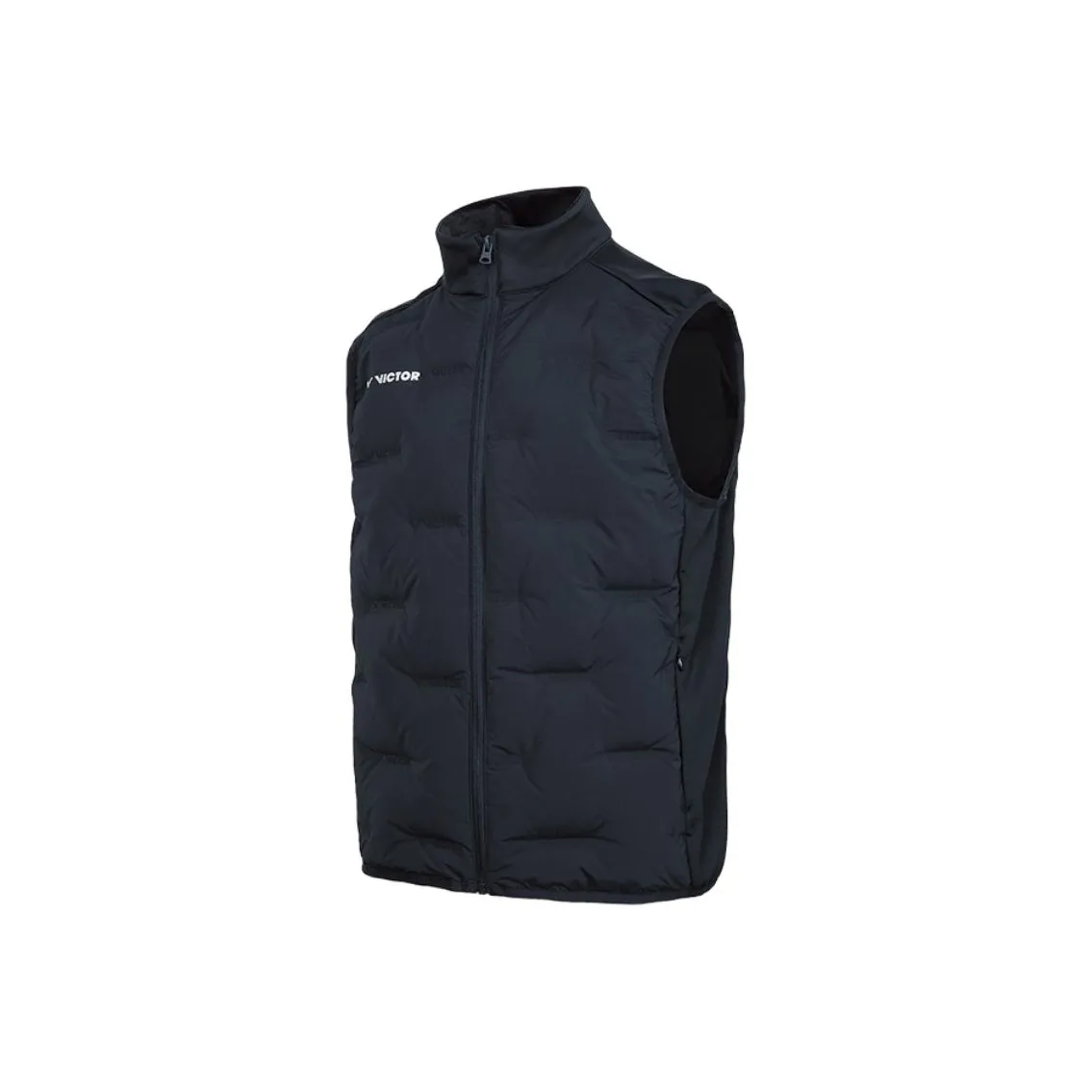 Victor Carbon Black Unisex Down Vest Victor Карбон Черный Унисекс Пуховый жилет