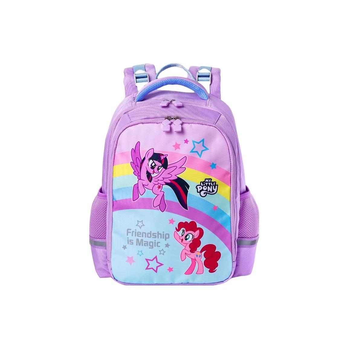 One Positive Полиэстер Студенческая Сумка Детская Фиолетовая