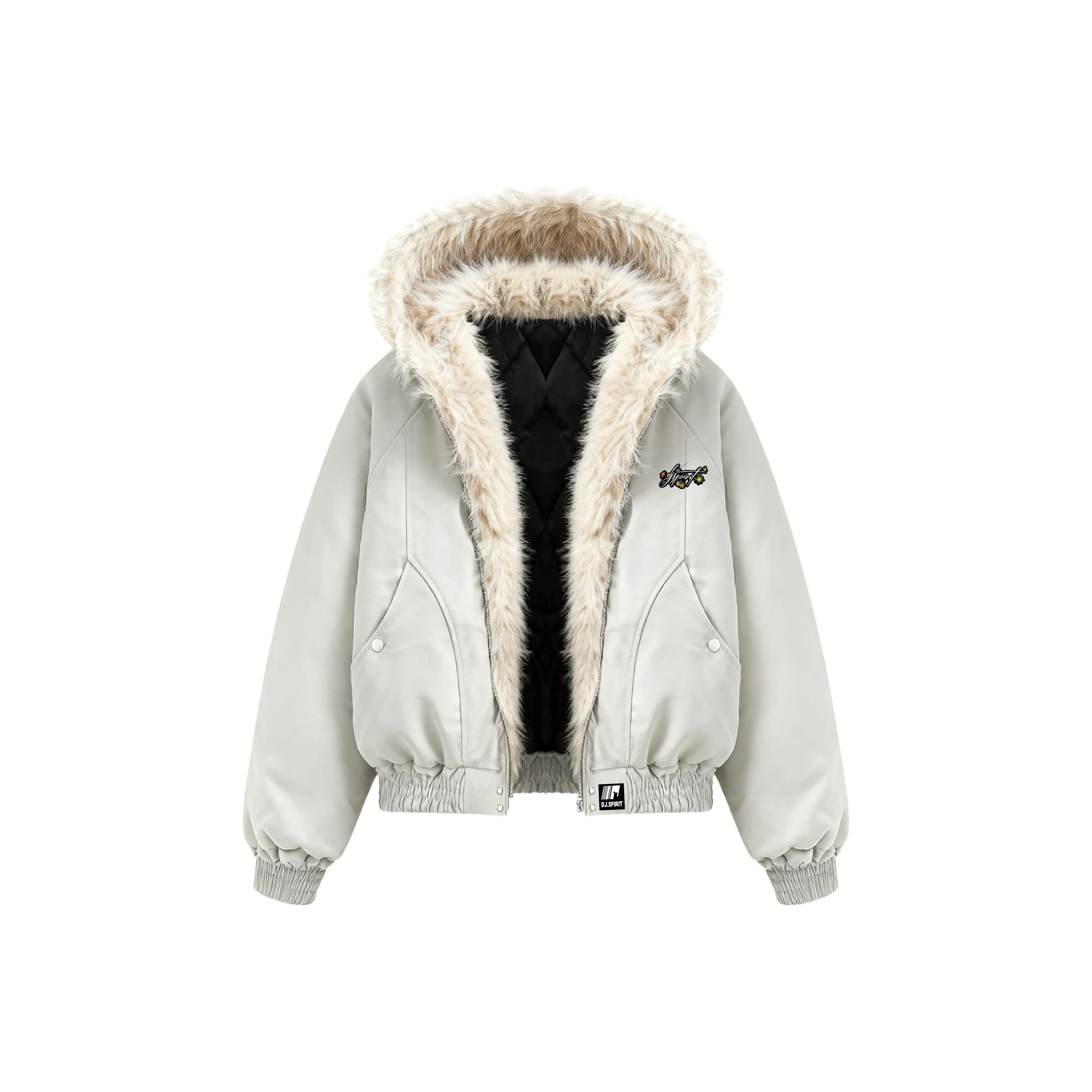 DJ.SPIRIT Хлопковый пуховик пальто унисекс