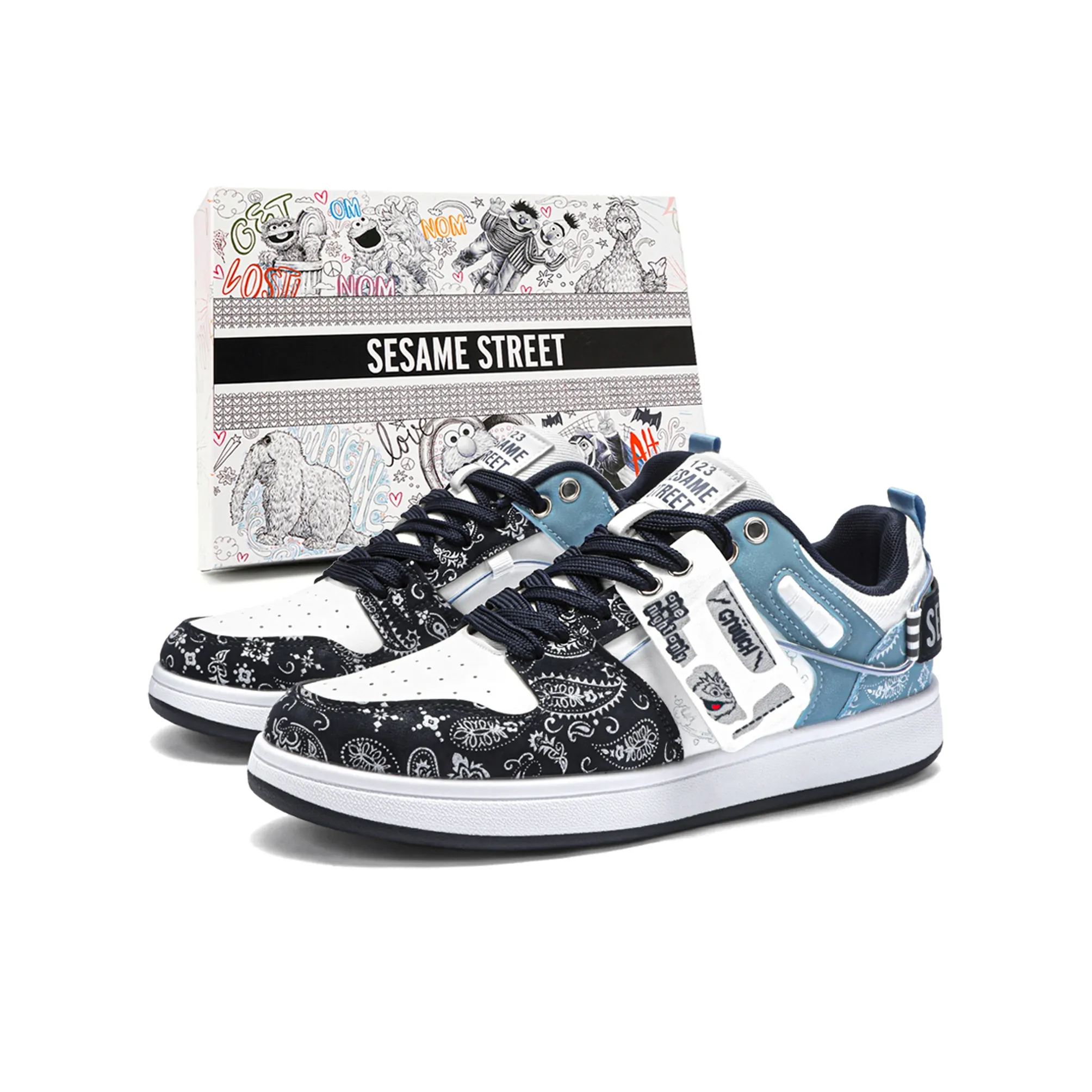 Кроссовки для скейтбординга SESAME STREET Low Top Unisex