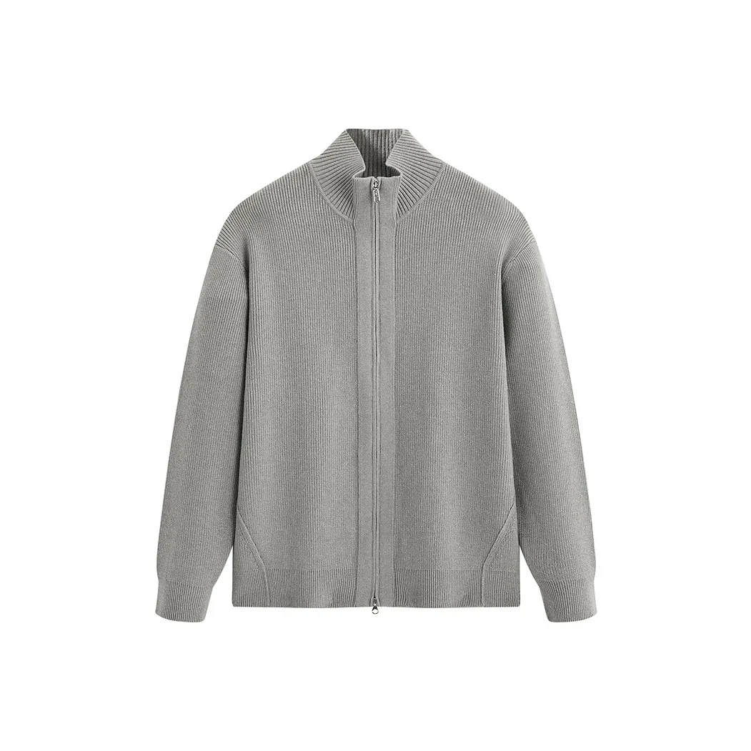 PEACEBIRD MEN Черный Серый 1 Мужские Свитера