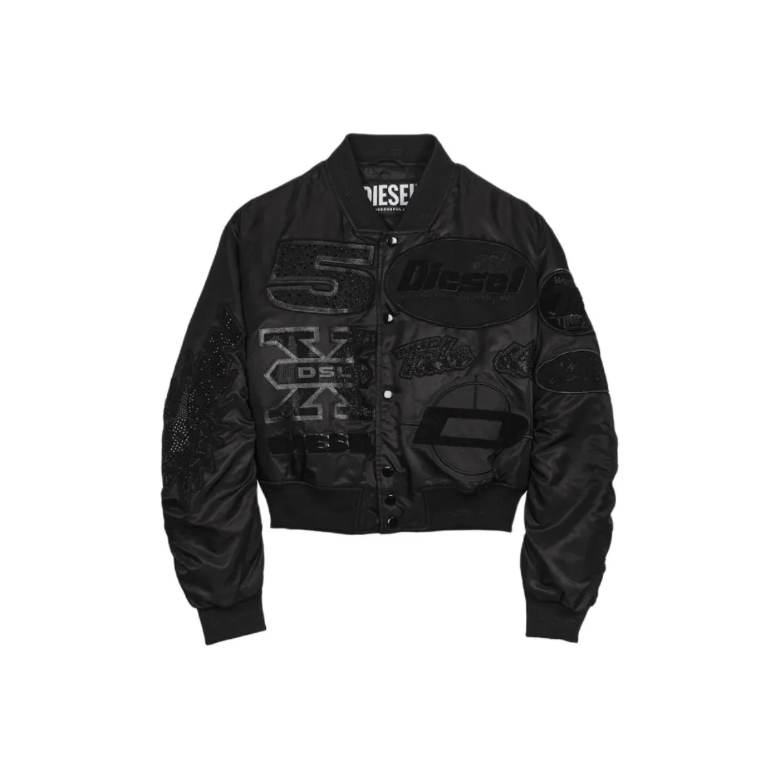 DIESEL Черные Женские Бейсбольные Джерси