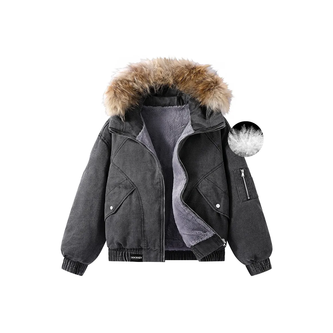 SOCKKEY Унисекс Пух