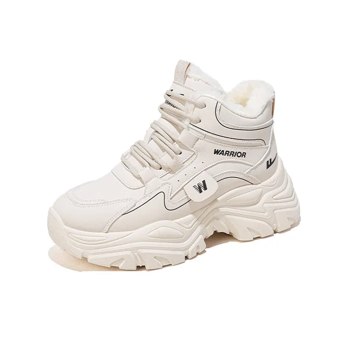 Warrior Термический Высота Увеличивающий Устойчивый к Износу Короткие Снежные Ботинки Женские