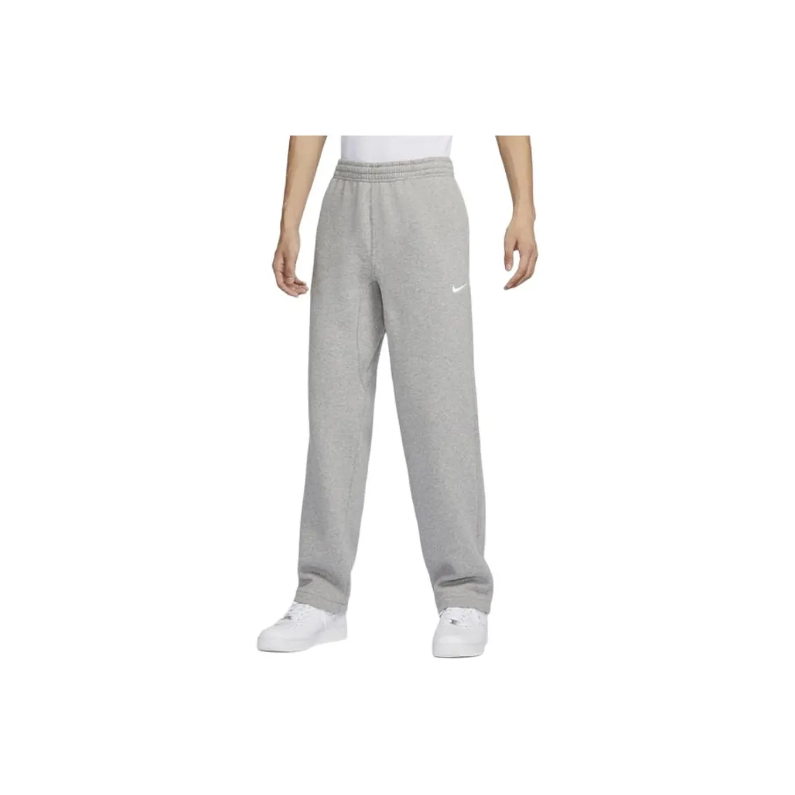 Nike Club Вязаные Тренировочные Штаны Мужские Серые