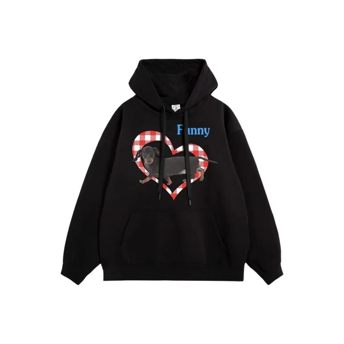 Incolore Черный Женский Свитшот