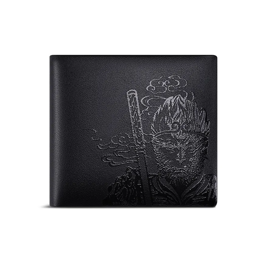 SEPTWOLVES Кошелек из коровьей кожи стандартный мужской черный