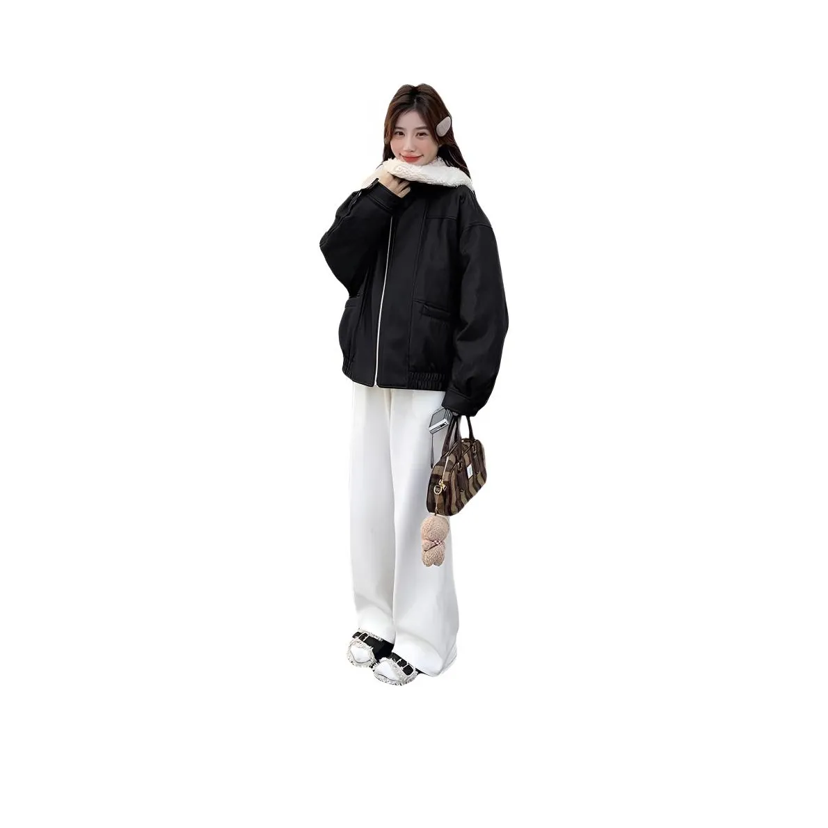 IWZI Женские кожаные куртки