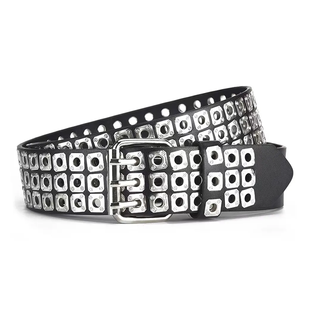 Miniso Ремни из ПУ (полиуретана) кожа унисекс 3,8 см