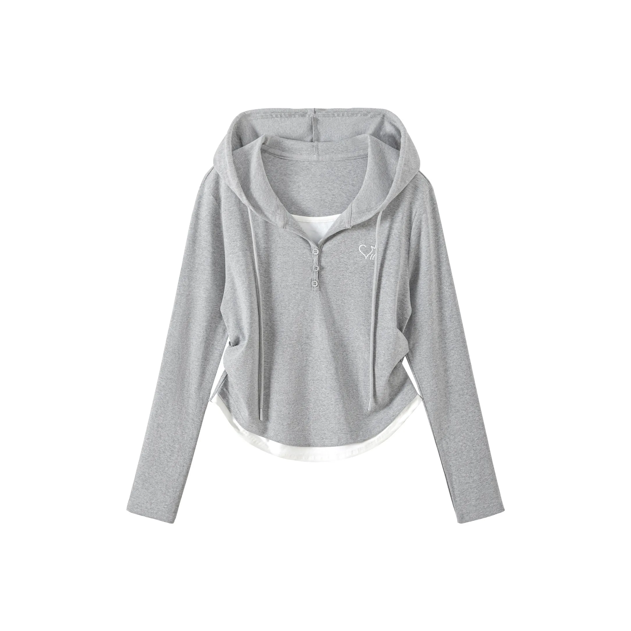 TOUCH Светло-серый Женский Свитшот