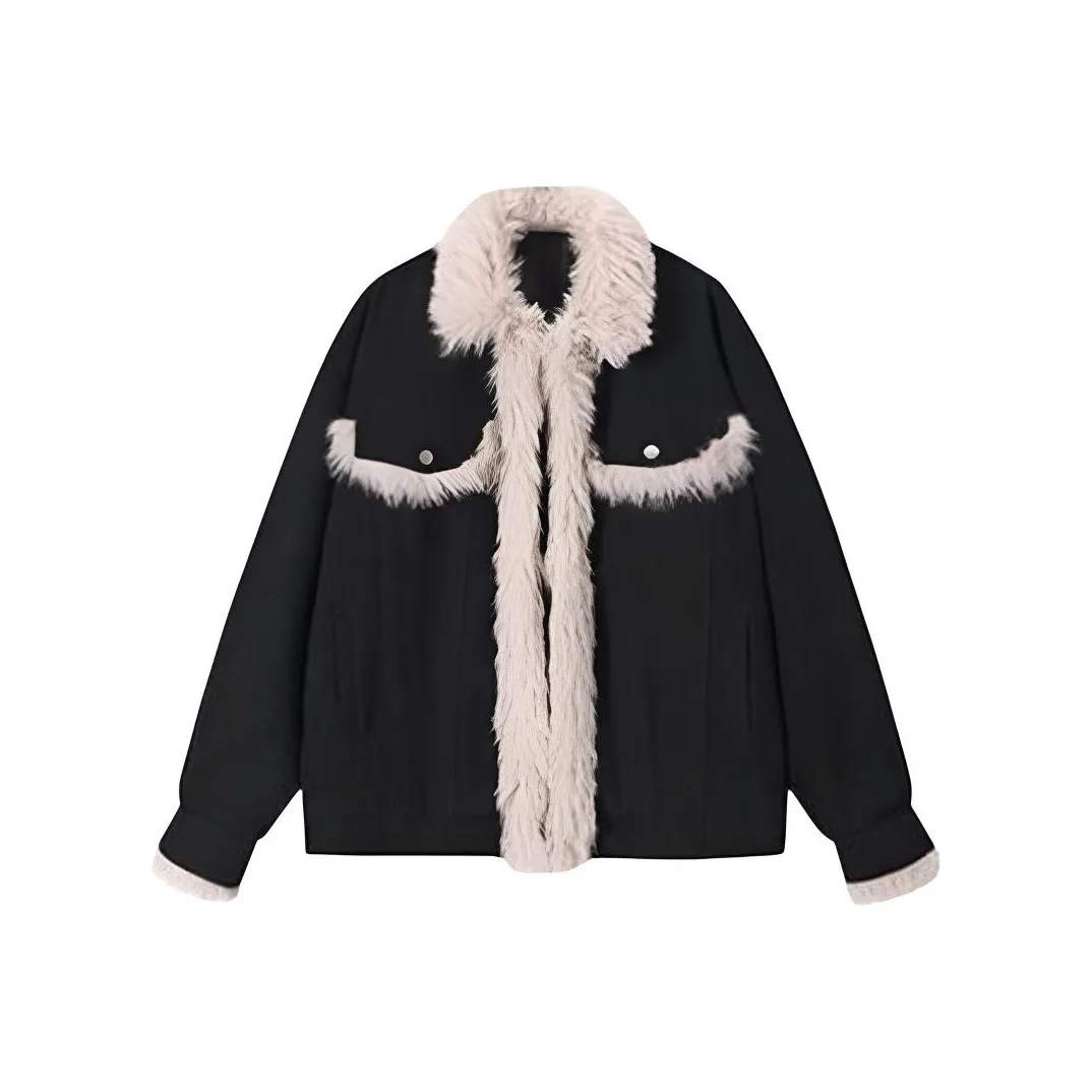 YOUSEKOO Черный Женский Пуховик