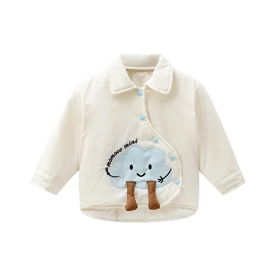 Mami Macca Хлопковый пуховик для младенцев и малышей
