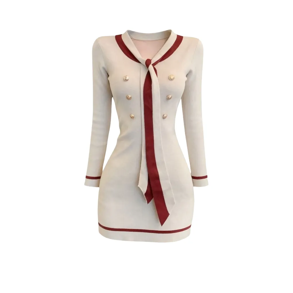 VKXOW Длинное платье с длинными рукавами женское