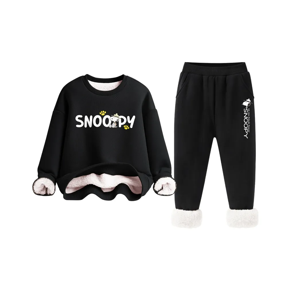 SNOOPY Повседневный спортивный комплект из двух предметов для детей