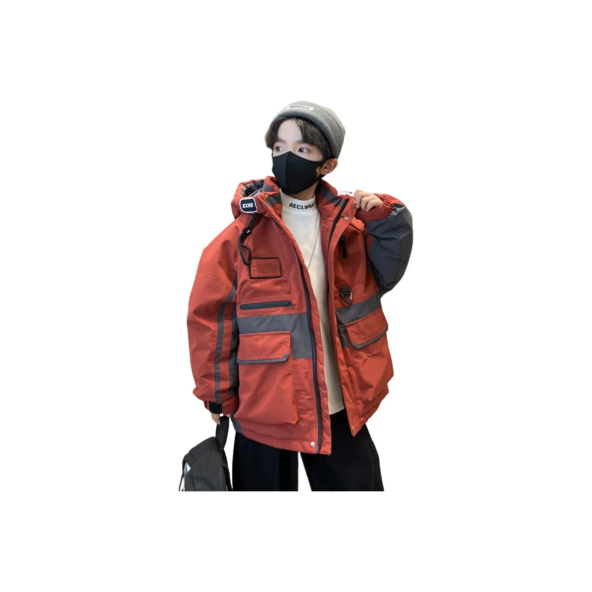 Lanza Casual Down Jacket Зимняя куртка для мотоцикла Подростки