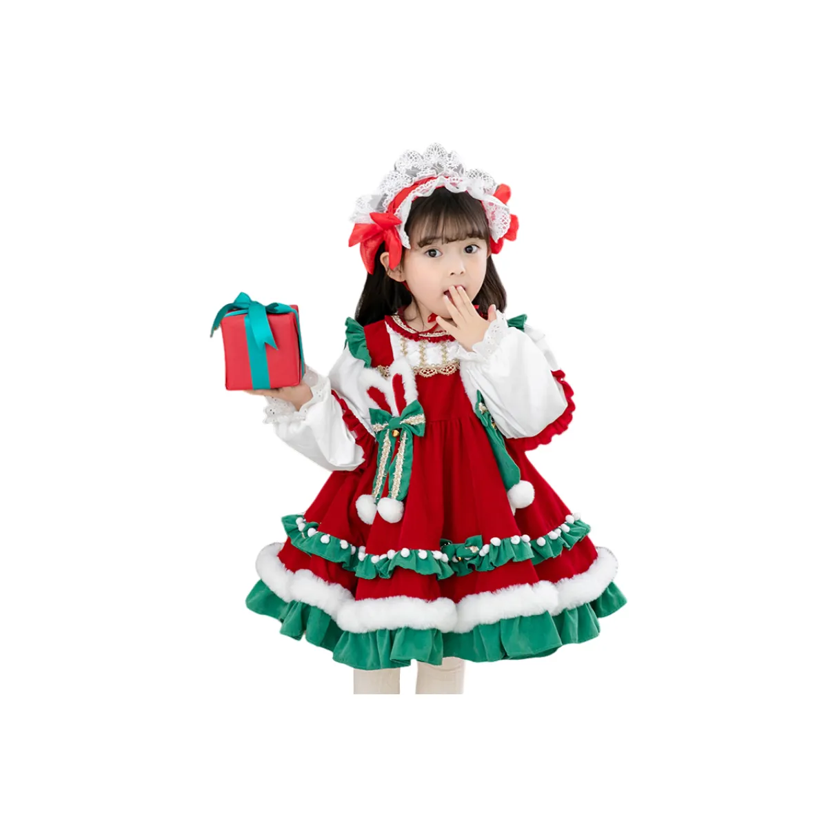 Mu Qingqing Платье для детей 3-7 лет