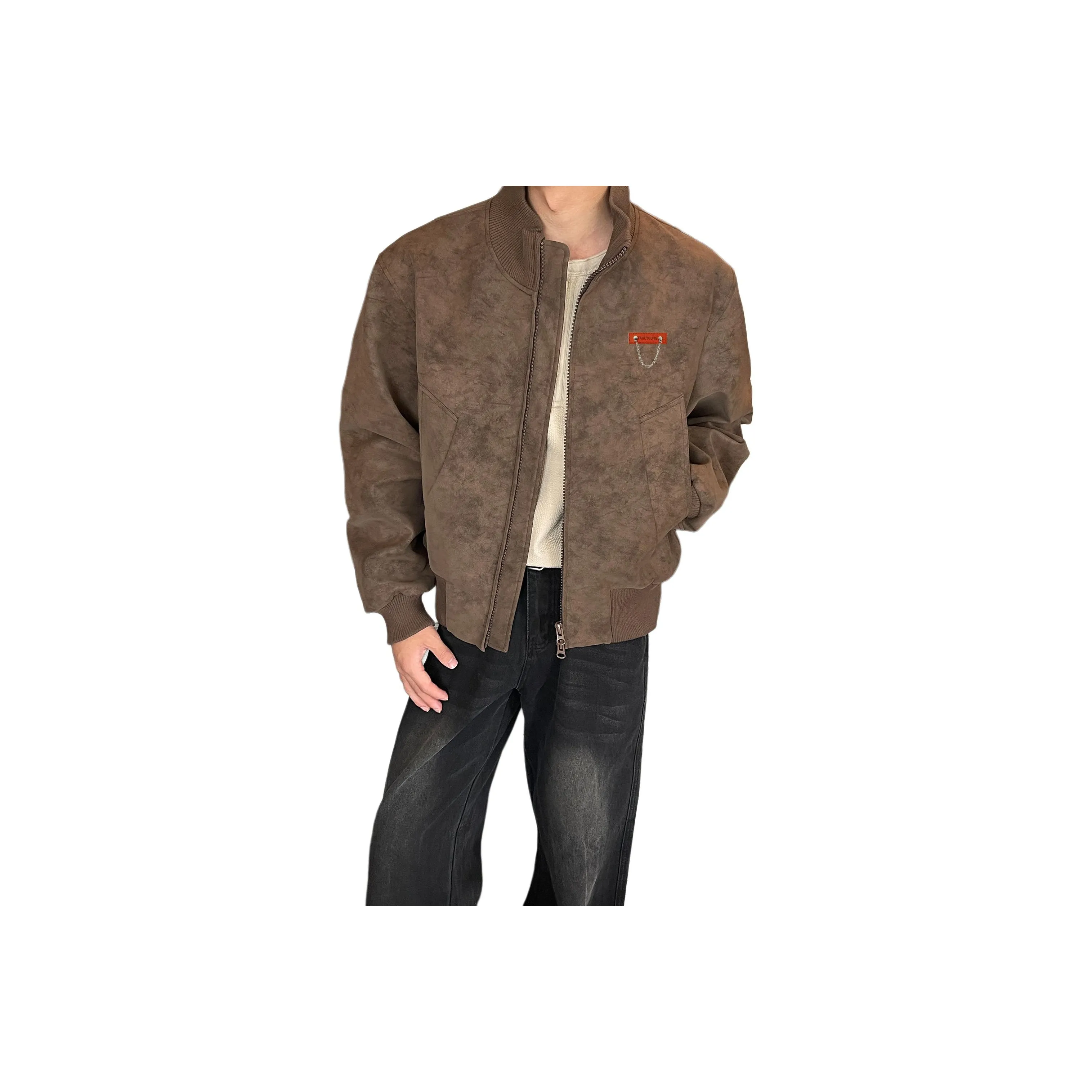 Fakeyoung Хлопковый пуховик пальто унисекс