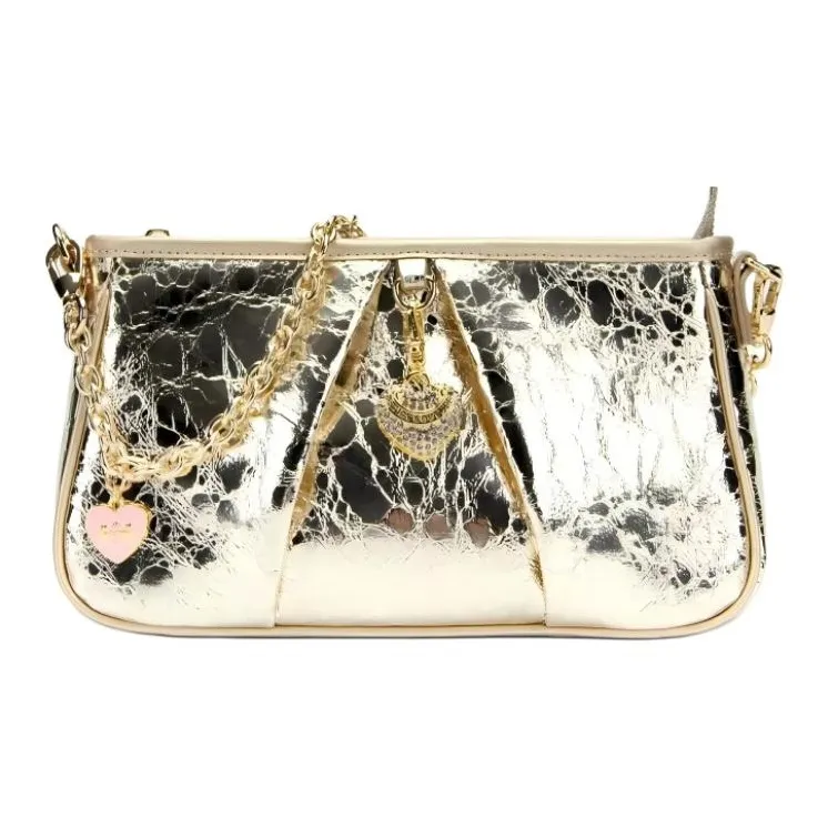 JUZI Сумка через плечо из синтетической кожи маленькая женская многоцветная