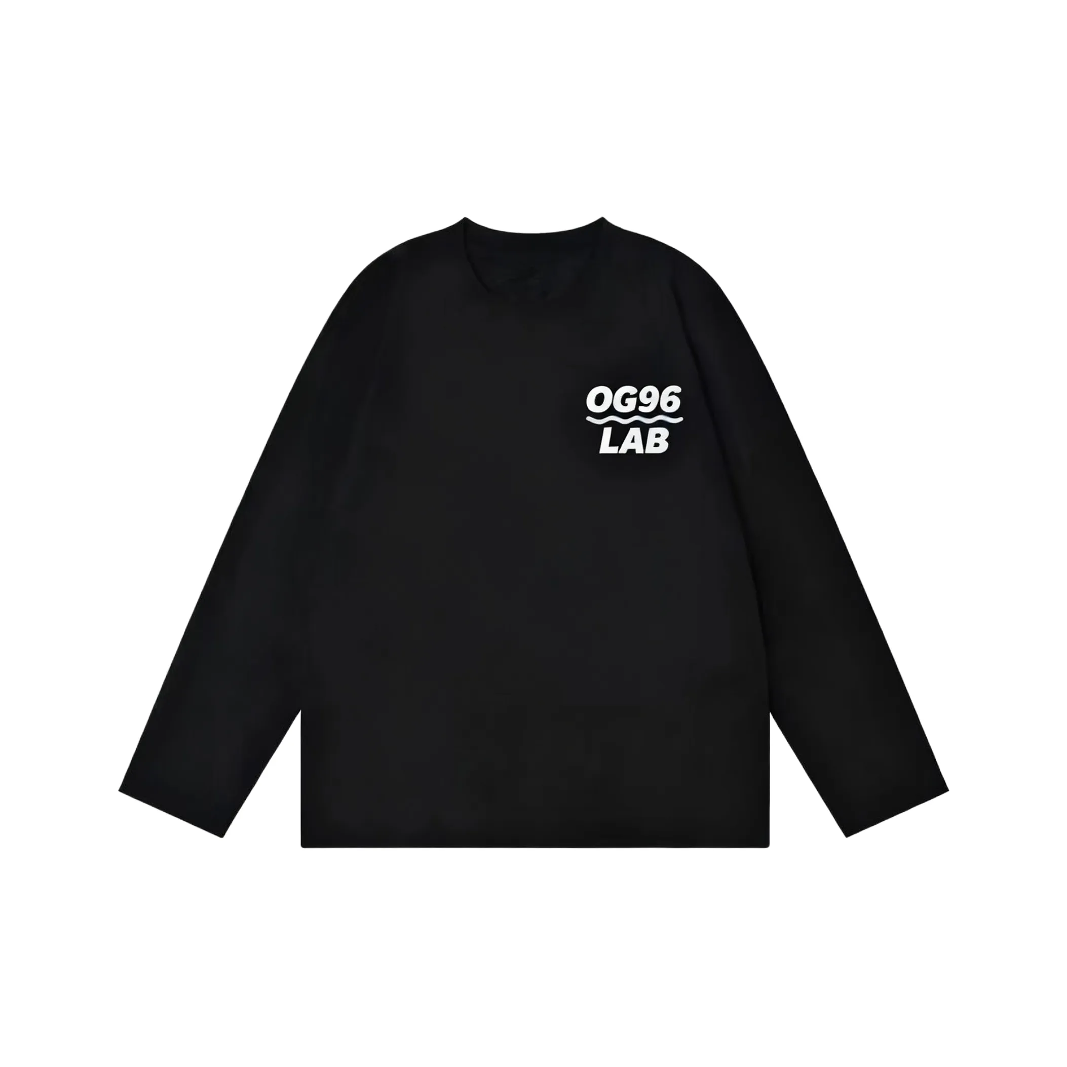 OG96 LAB Черный Унисекс T-рубашки