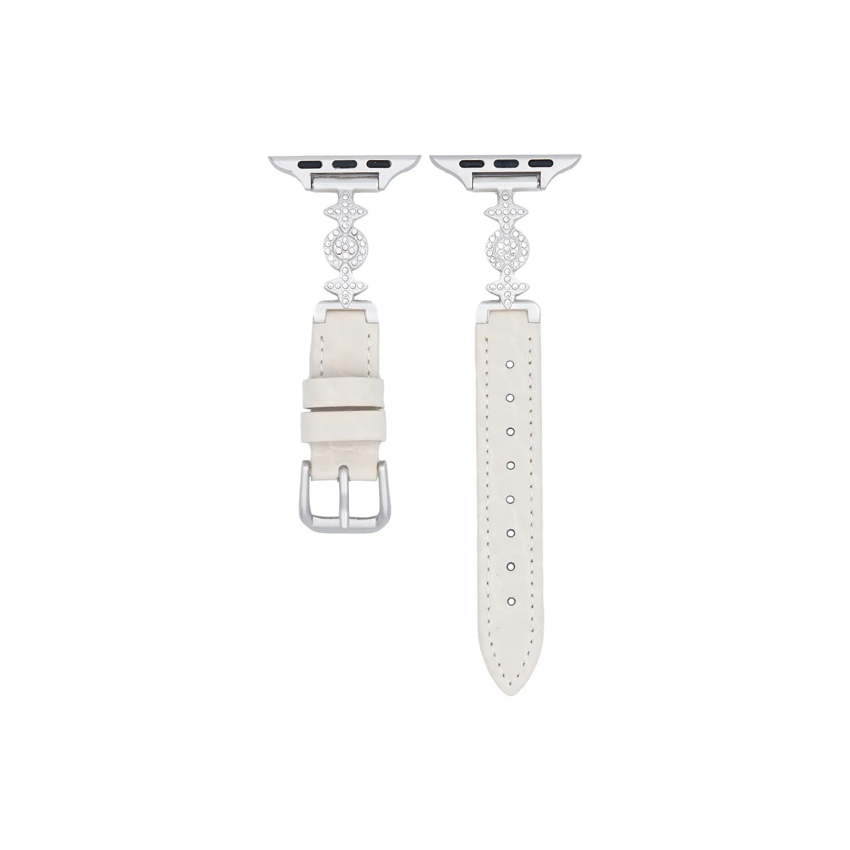 Meihuidoor Ремень Apple Совместимость Кожа Металл