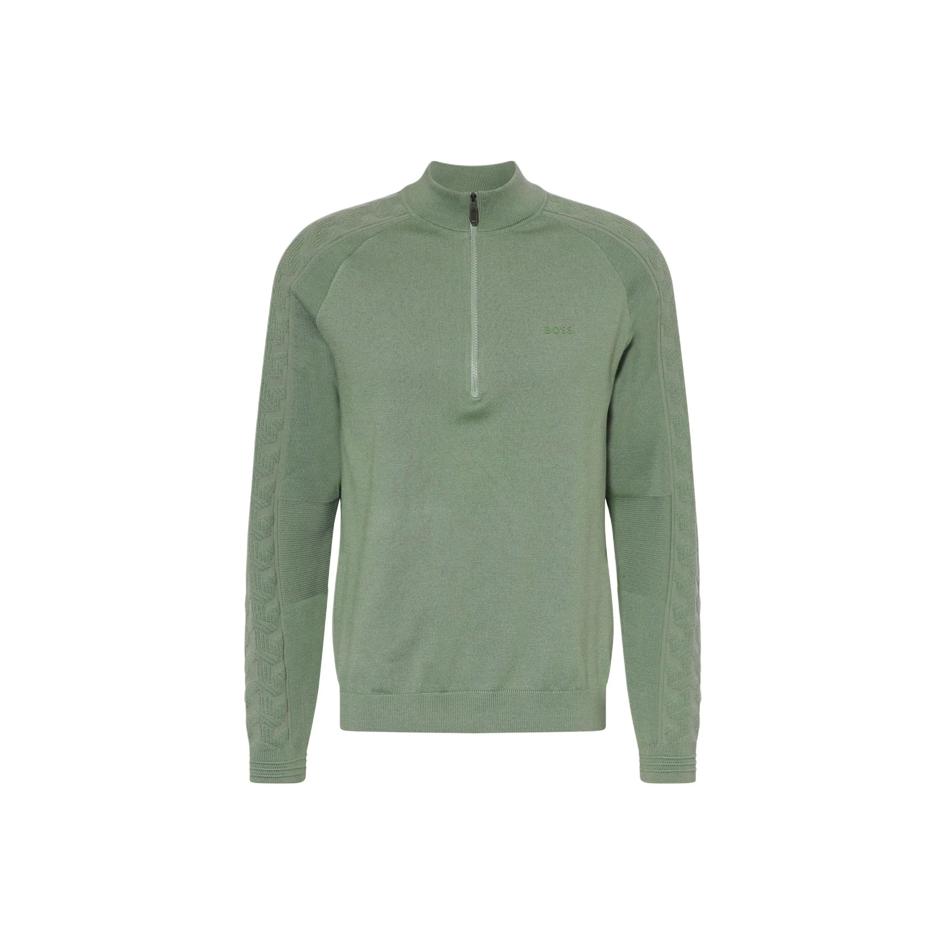 Hugo Boss Светло-зеленые Мужские Свитера