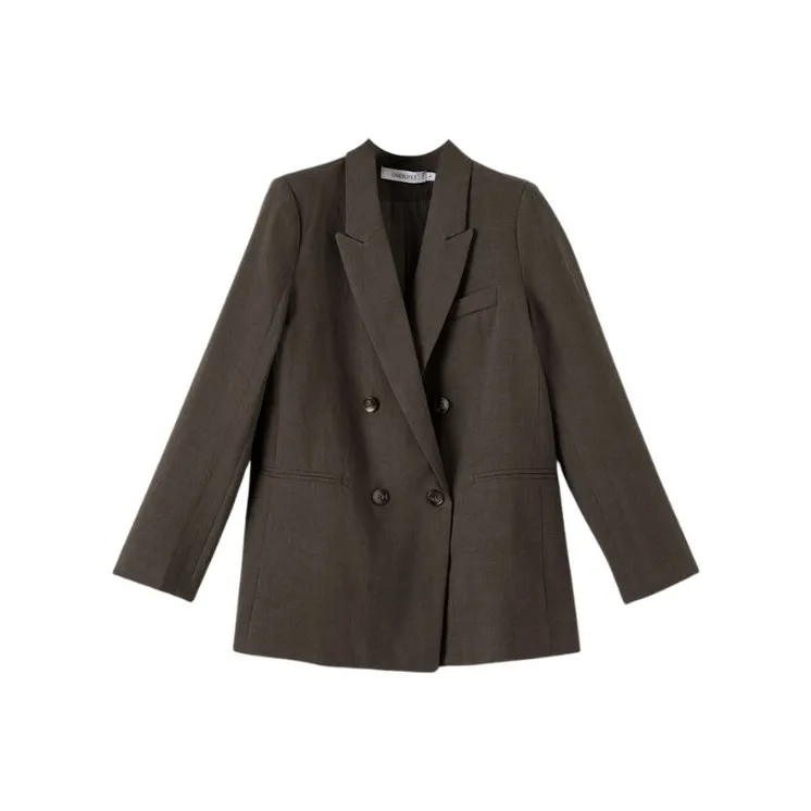 Late White Бизнес Костюм Пальто Женское