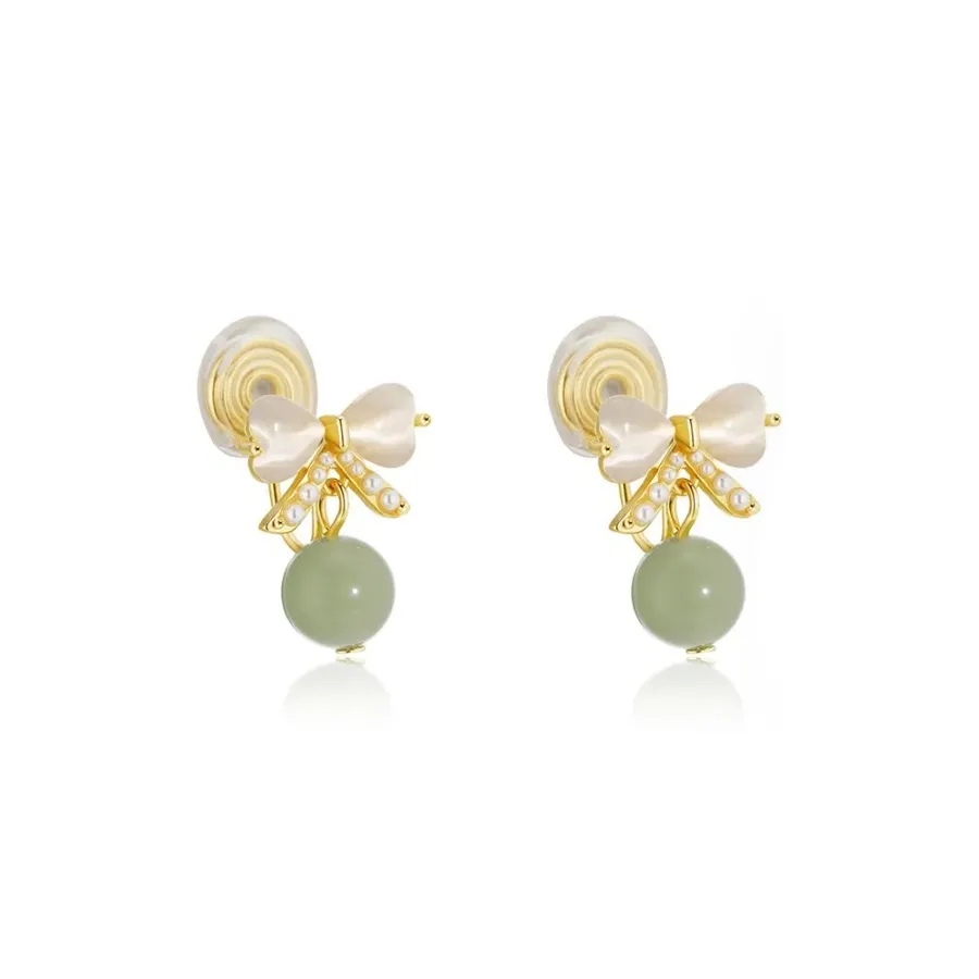 NSAOT Сплав Нижняя заколка On Серьги Женские