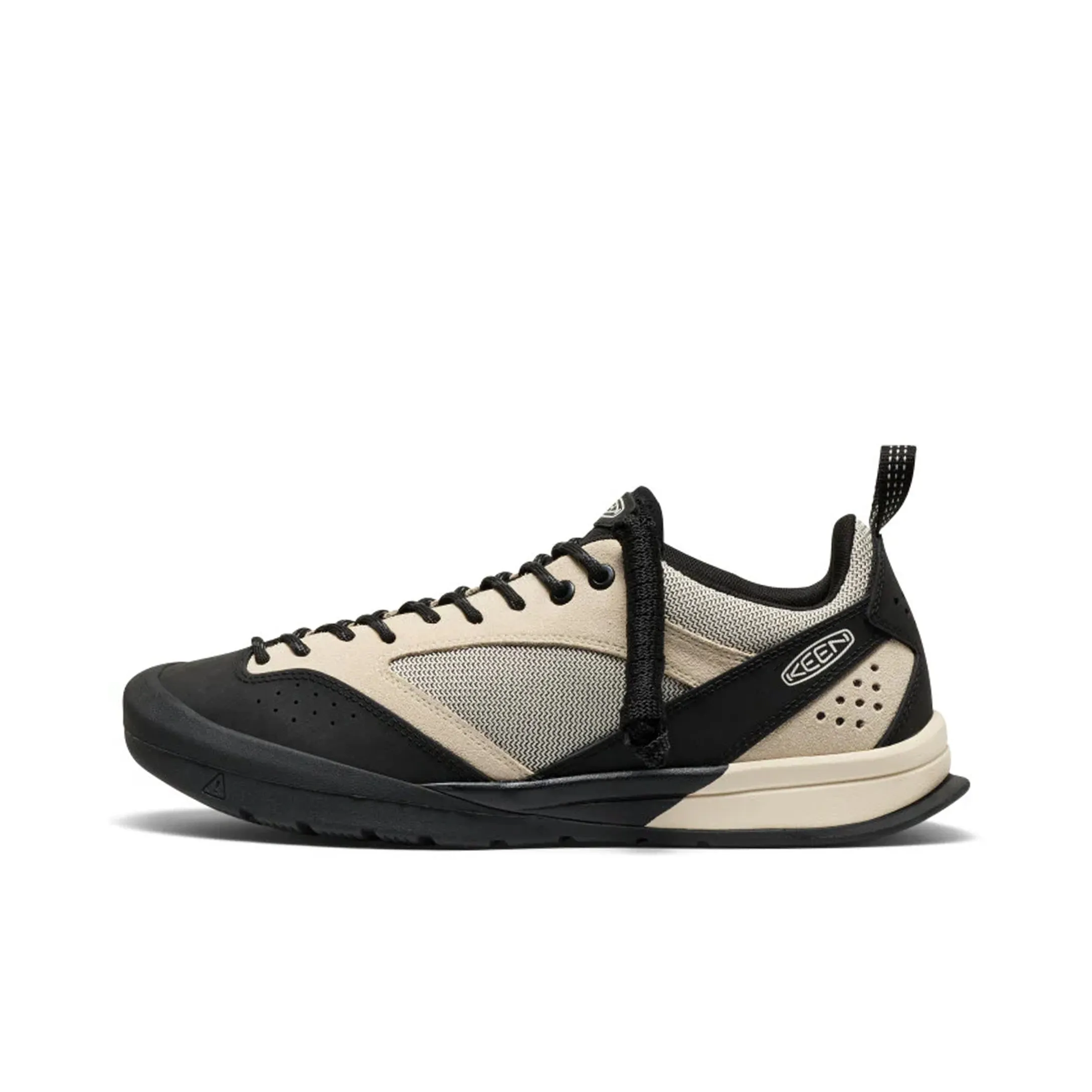 KEEN Jasper 3 Амортизация Устойчивый к истиранию Дышащий Низкий верх Альпинистская походная обувь Мужская Черная