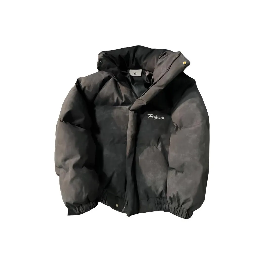 PODGORNOI Черный С подарками Съемный Металл Логотип Мужской Пуховик