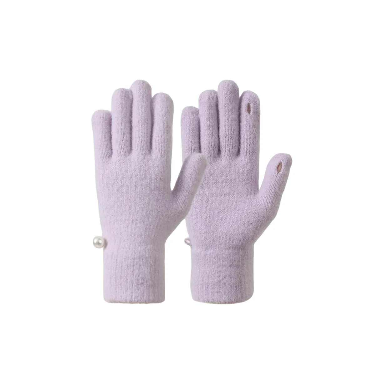 NANJIREN Утолщенные вязаные перчатки женские