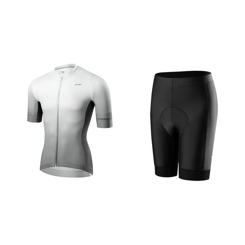 LINING Велоспорт Костюм Мужской Градиент Белый