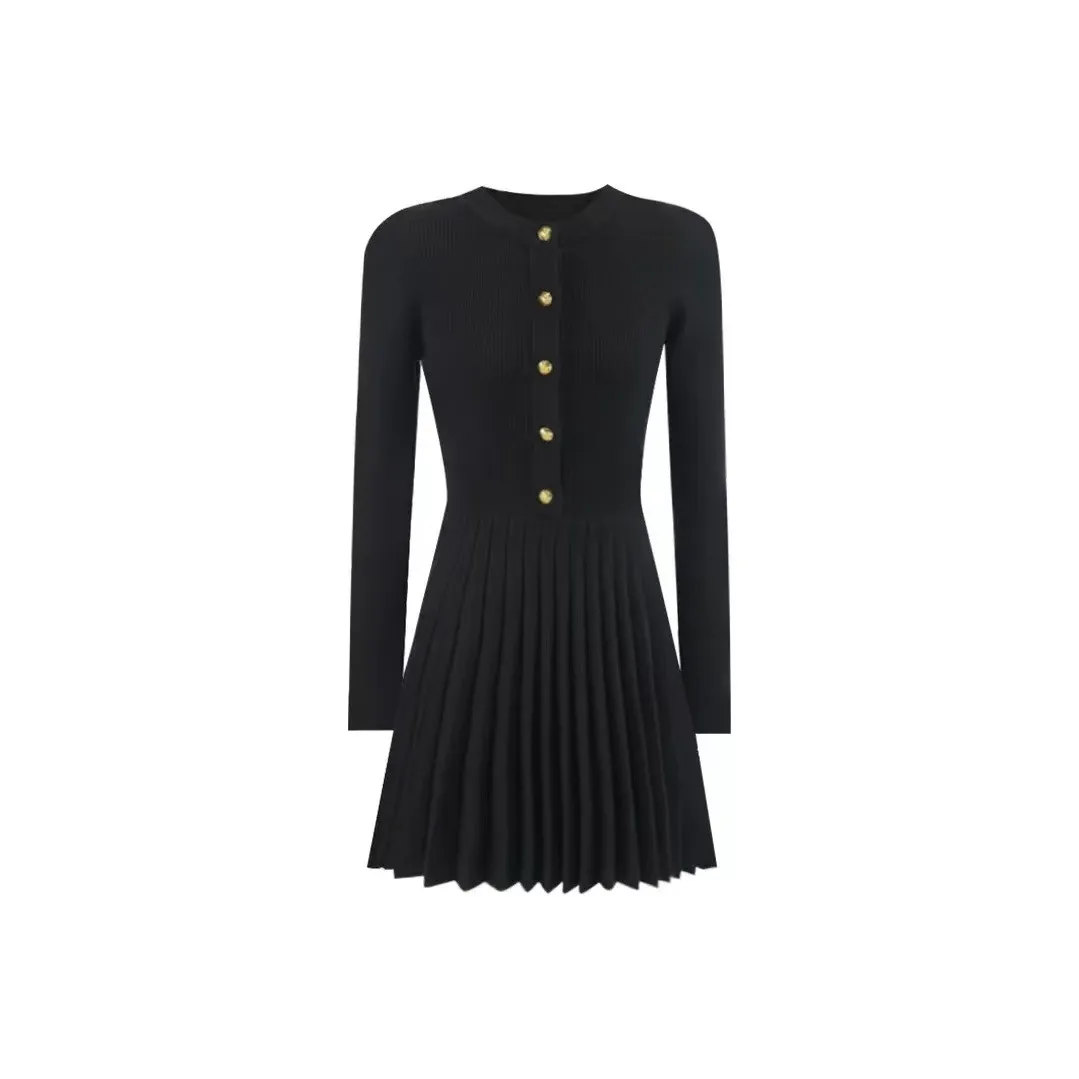 VKXOW Длинное платье с длинными рукавами женское