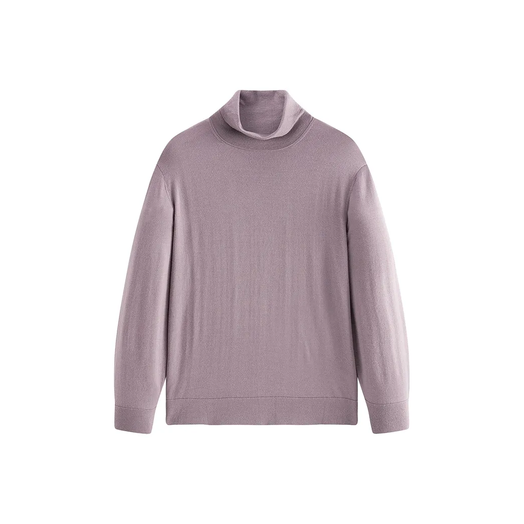 PEACEBIRD MEN Готический фиолетовый Мужские свитеры