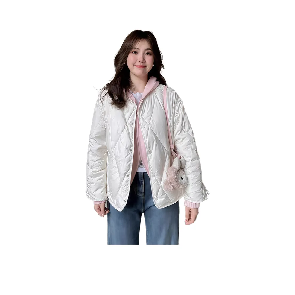 CDAYU Белый Женский пуховик