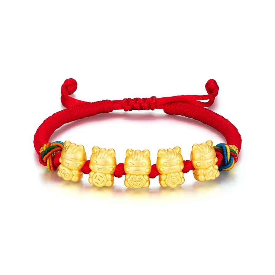 ZSY 999 Fine Серебряный Браслет с шнурками для ребенка